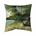 Fondo 20 x 20 in. Day At The Lake-Double Sided Print Indoor Pillow FO2790656